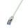 LogiLink CQ4112S Patchkabel Cat.6A mit Cat.7 Rohkabel, 600 MHz, S/FTP, PIMF, PrimeLine, Grau, 20,00m